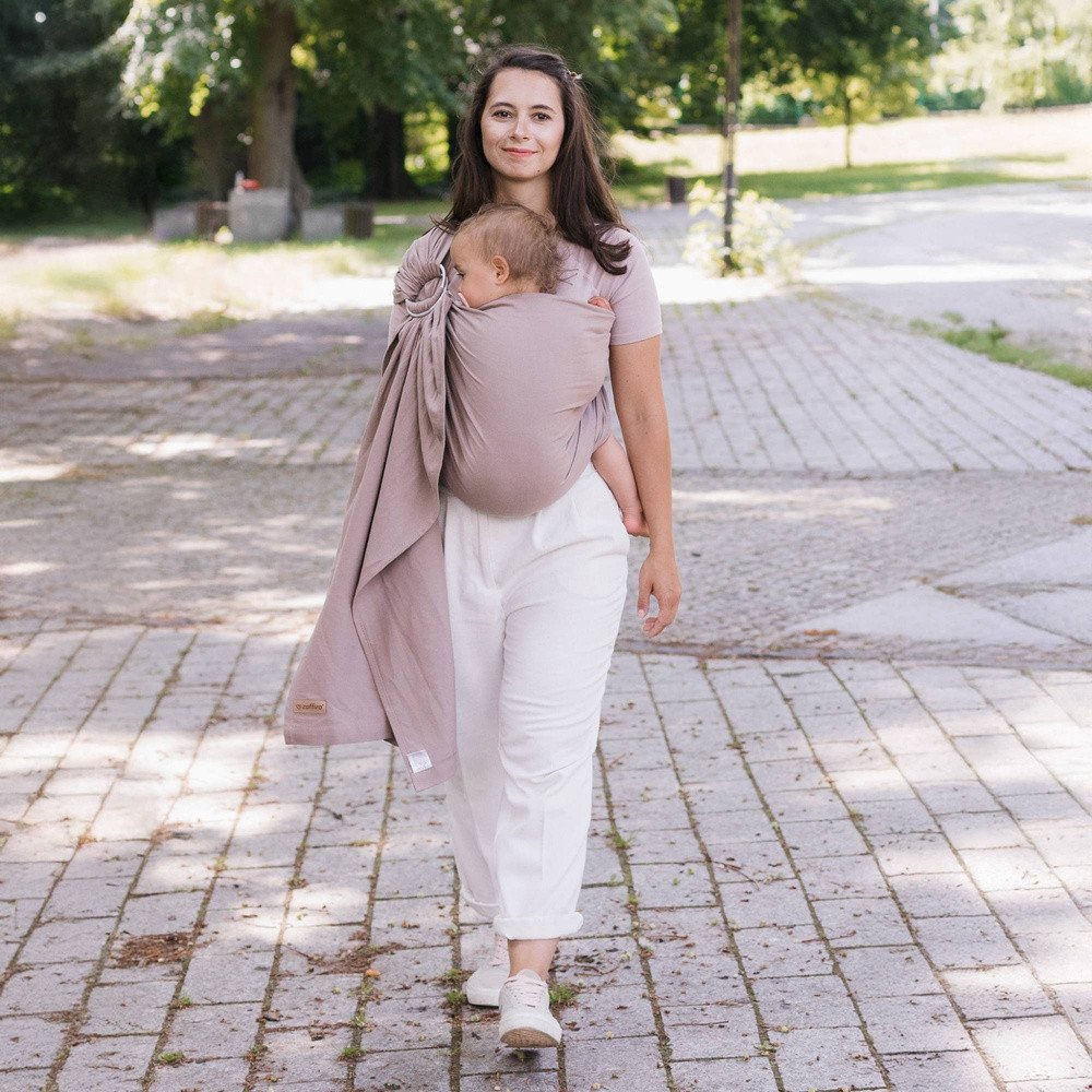 Chusta kółkowa Zaffiro Hug Me - Roma: Latte U