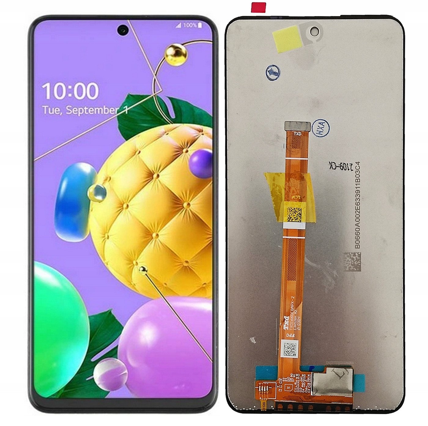 WYŚWIETLACZ EKRAN LCD DO TELEFONU LG K52 LMK520 LM-K520