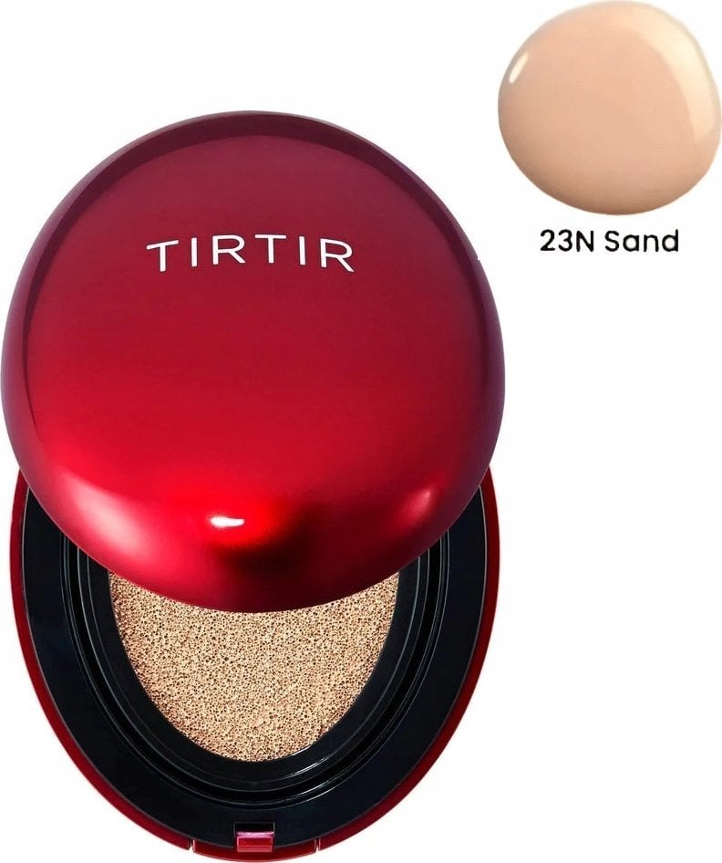 Alkotest TIRTIR_Mask Fit Red Cushion długotrwały podkład od twarzy w poduszce 23N Sand 18g