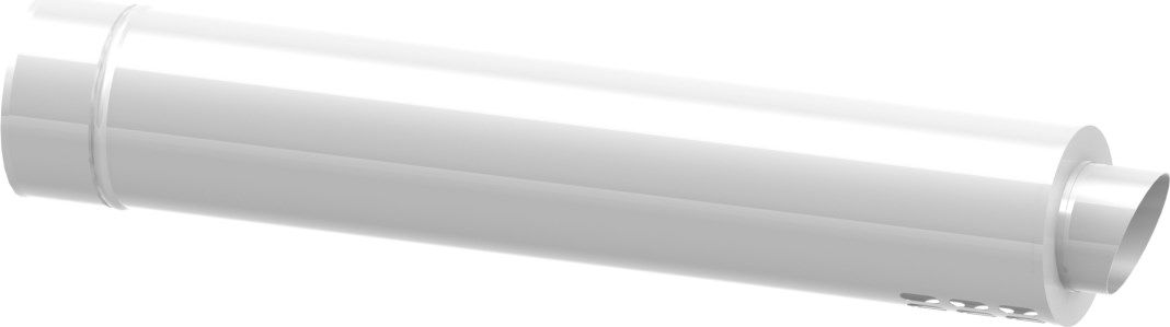 Jeremias Czerpnia pozioma długa 80 / 125 x 750mm malowana (TWIN36080/125)