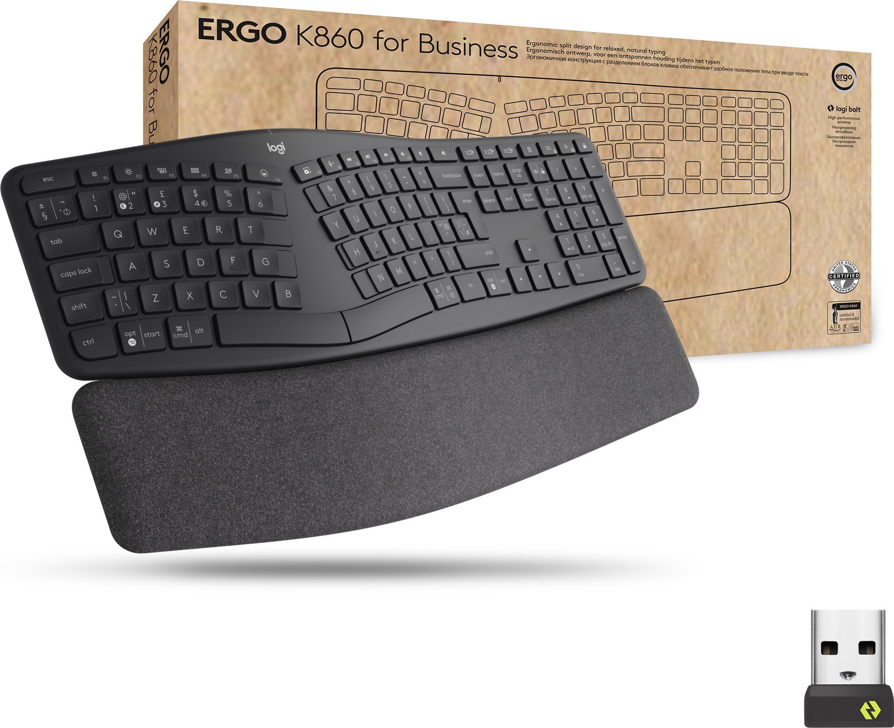 Klawiatura Logitech Ergo K860 (920-010352)