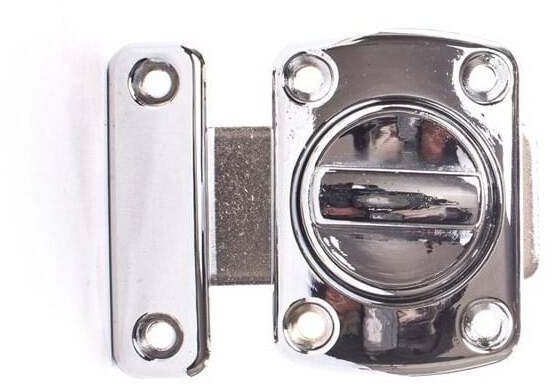 DOOR LATCH BT033M CHROME COLOUR 40X56