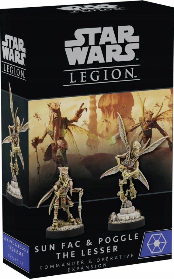 Fantasy Flight Games Star Wars Legion: Sun Fac and Poggle the Lesser - Commander and Operative Expansion