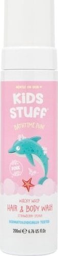 KIDS STUFF_Whacky Whip Hair & Body Wash pianka do mycia ciała i włosów Pink 200ml
