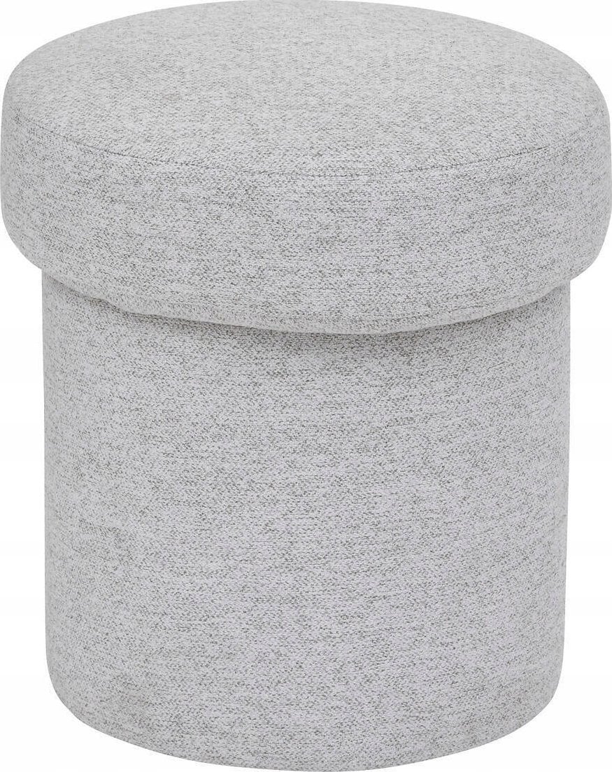 Atmosphera Pufa ze schowkiem okrągła KITA, Ø 37 cm