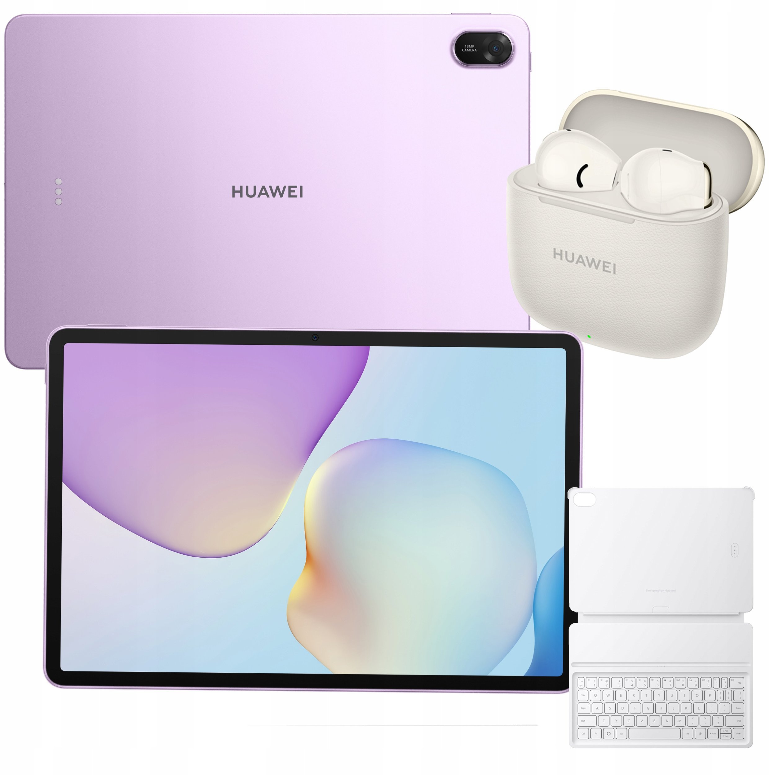 Huawei MatePad 11,5" 2025 8/256GB WiFi fioletowy + klawiatura