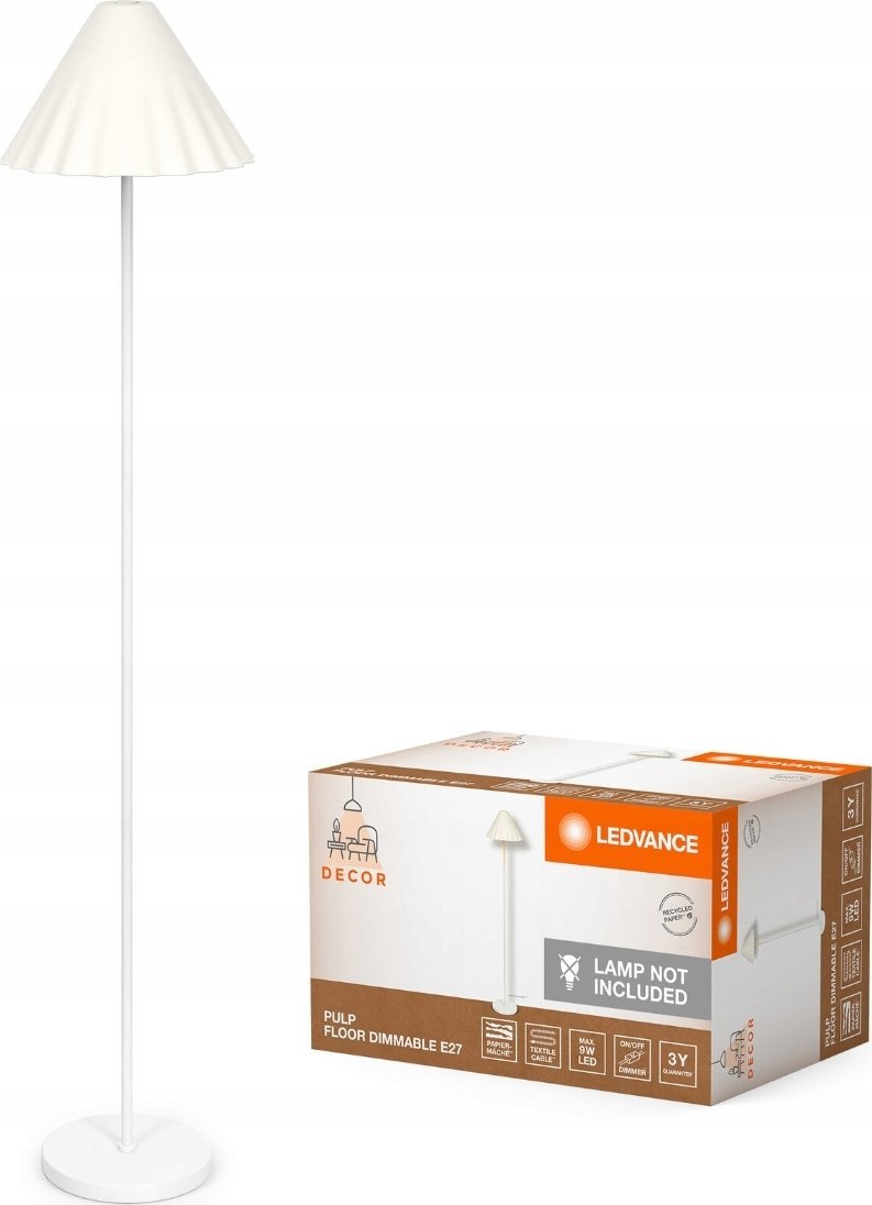 Lampa podłogowa Ledvance FLOOR LIGHT LEDVANCE PUPL E27 WT