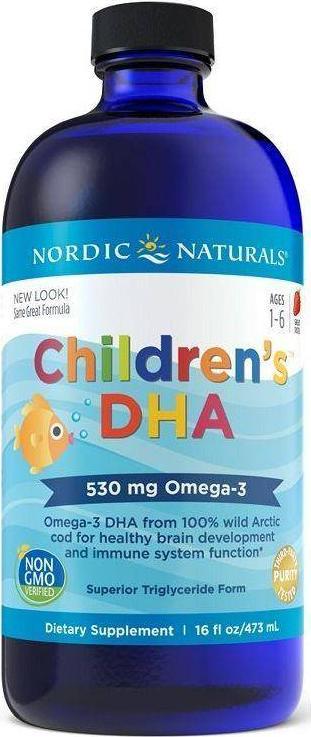 Nordic naturals Childrens DHA 530 mg 473 ml Nordic Naturals