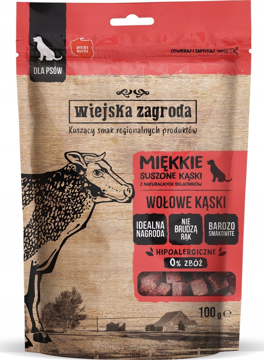 Wiejska Zagroda Kąski wołowina 100g