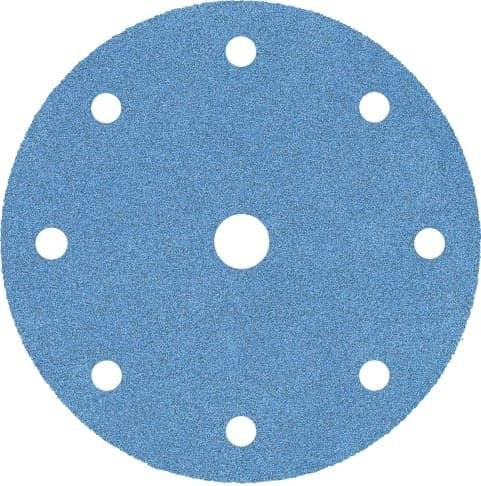 KLINGSPOR KRĄŻEK ŚCIERNY SAMOPRZYCZEPNY 125mm PS36CK gr.180 /50szt. Z OTWORAMI GLS3 TWARDE DREWNO/TWORZYWA SZTUCZNE