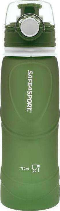 Safe4sport Składany bidon silikonowy 750 ml duży zielony