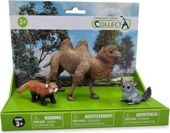 Figurka Collecta COLLECTA ZESTAW 3 DZIKICH ZWIERZĄT W OPAKOWANIU (88536, 88722, 88807)