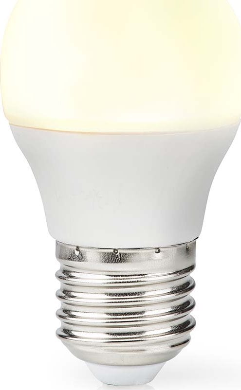 Nedis Nedis LBE27G452 lampa LED Ciepłe białe 2700 K 4,9 W E27 F