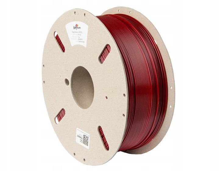 Spectrum Filament r-PETG 1000g carmine red, 80593