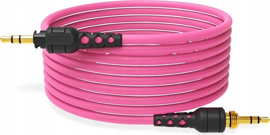Rode NTH-Cable, Anschlusskabel für Rode NTH-100 – 2,4m, pink