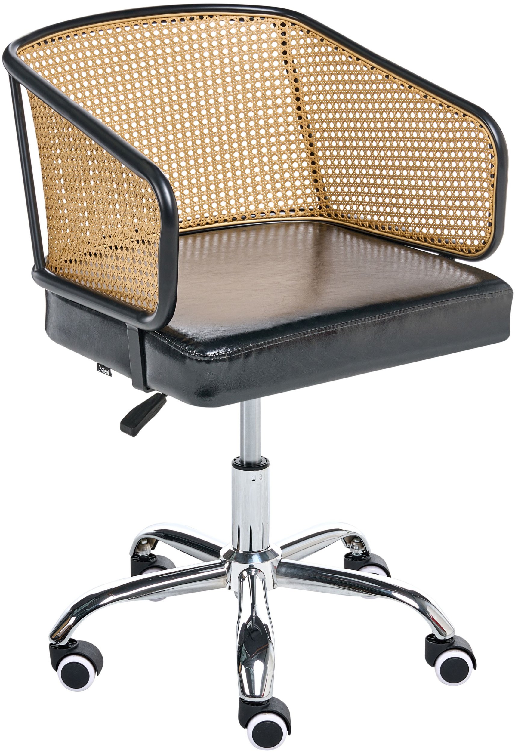 Krzesło biurowe Beliani Krzesło obrotowe TUCSON Czarny