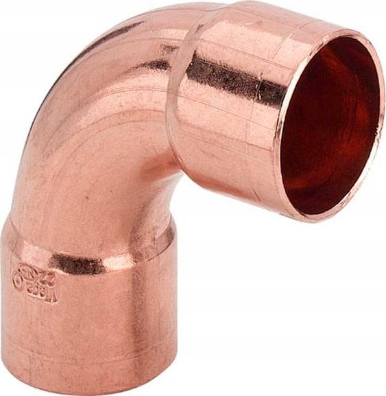 Luk 90° 54 miedz / blyszczacy