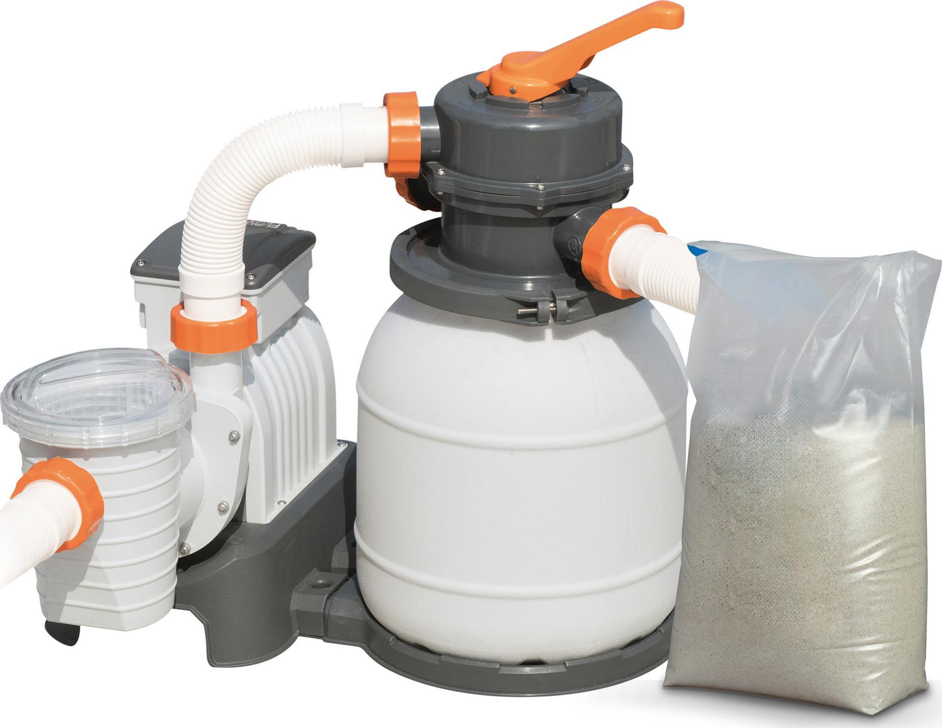 Bestway Pompa piaskowa 5678 l/h Bestway 58497 +piasek 25kg