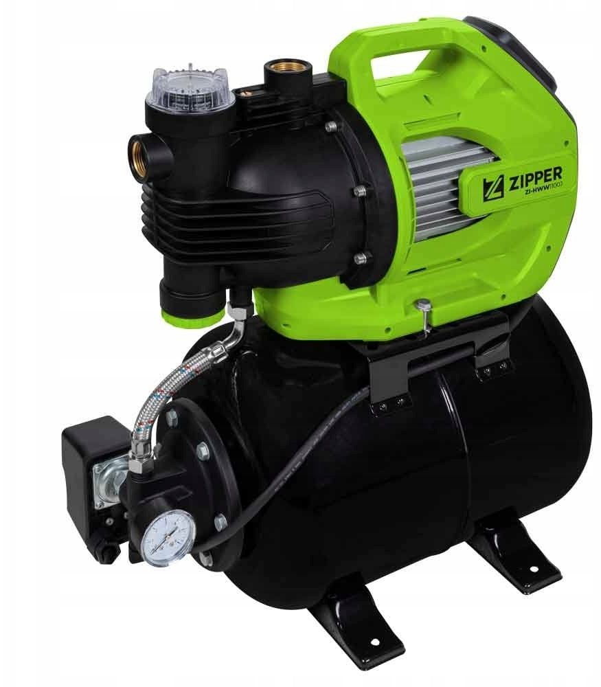 Zestaw hydroforowy hydrofor do wody pompa hydroforowa ogrodowa 3 bar 24 L ZIPPER ZI-HWW1100J