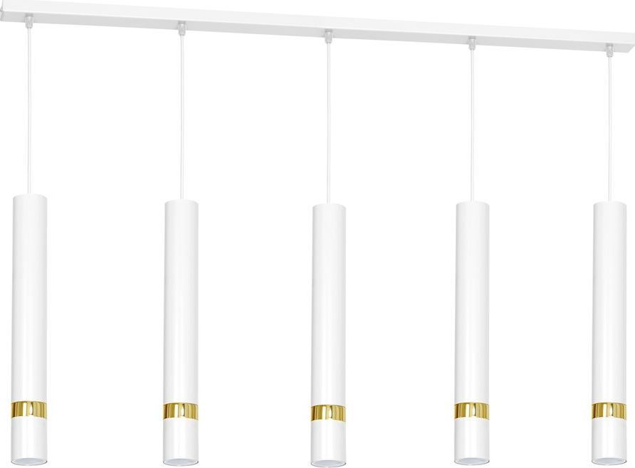 Lampa wisząca Milagro Lampa wisząca biała Milagro Joker MLP6122