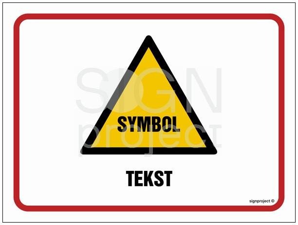 ZN030 - Znak na zamówienie Wzór B-018 600x450