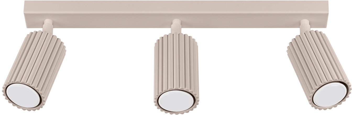 Plafon Karbon 3L Taupe Gu10 10W Sollux Lighting