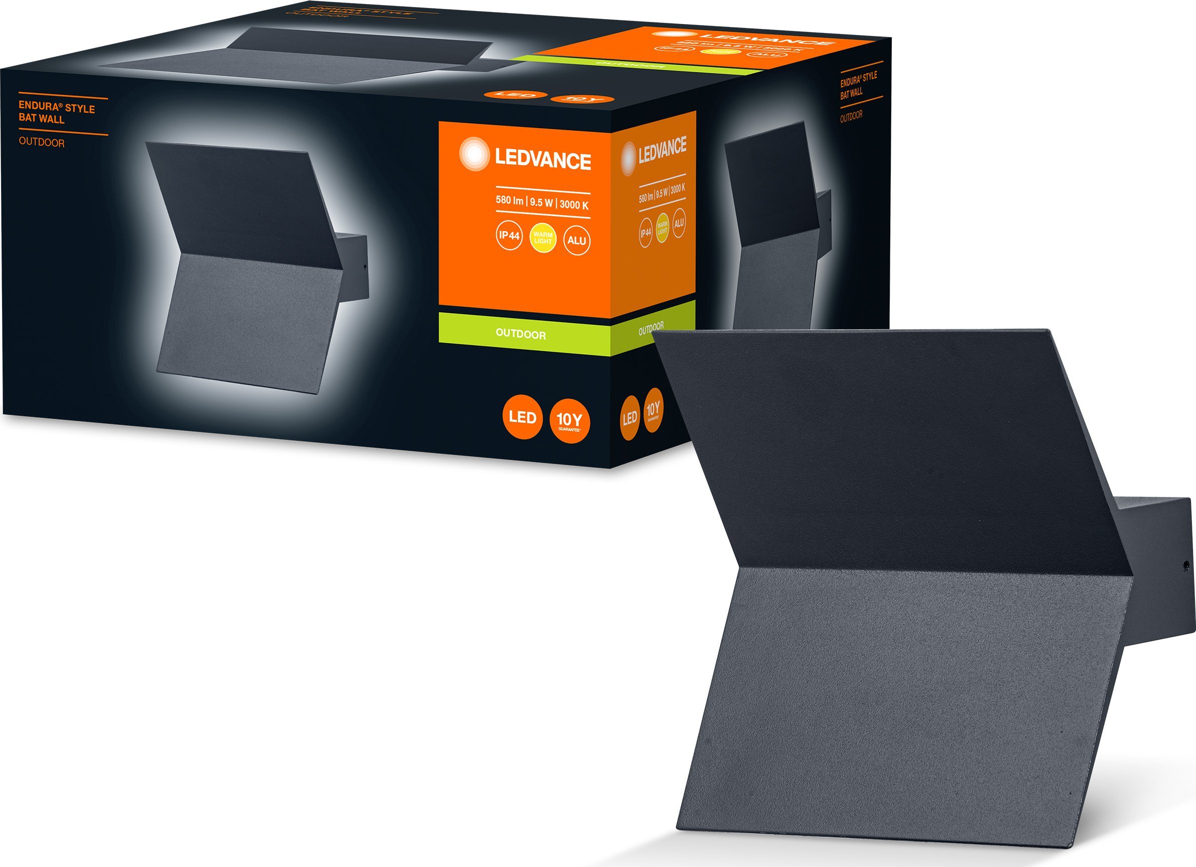 Kinkiet Osram LEDVANCE Kinkiet Ścienny Lampa Zewnętrzna LED 9,5W