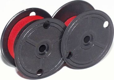 KMP Taśma do kasy fiskalnej Casio/Canon/Olympia/Sharp/Brother czarno-czerwona