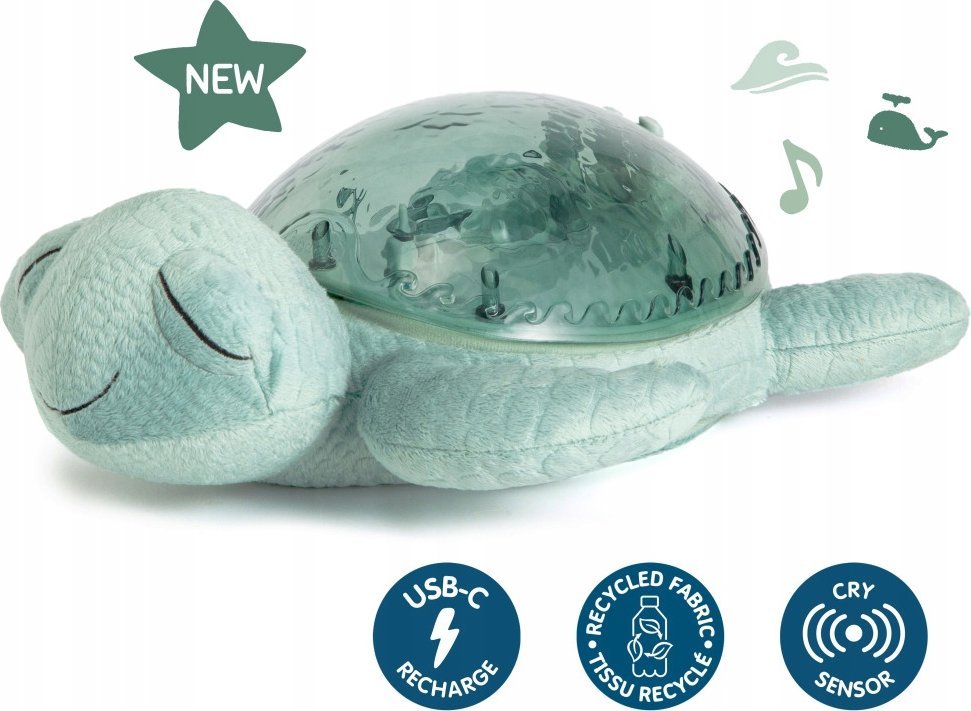 Cloud B Tranquil Turtle™ - Green (Rechargeable)