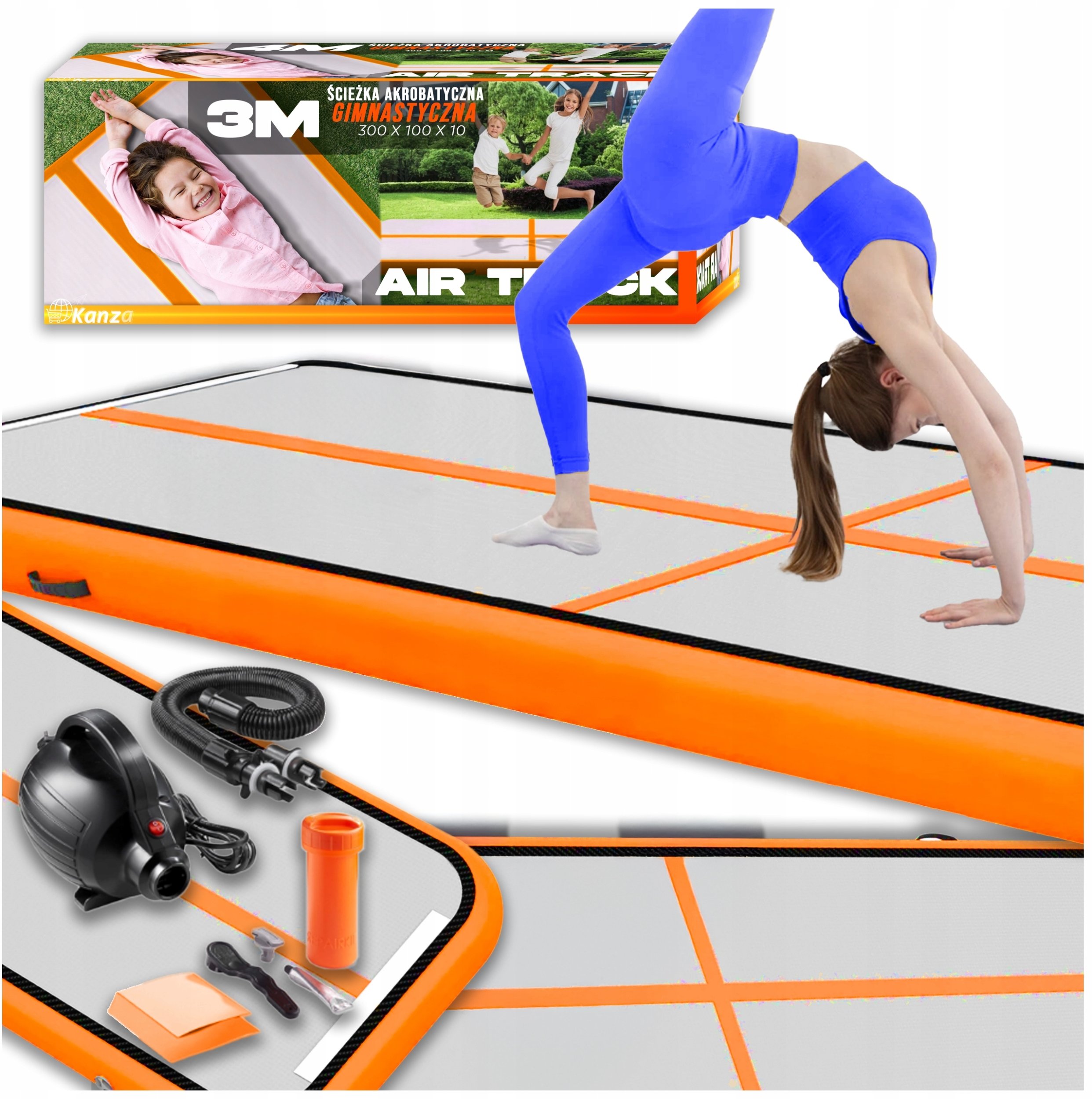 AIRTRACK POMARAŃCZOWY G940 3M KANZA