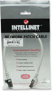 Intellinet Network Solutions PATCH CORD CAT6 UTP 0,5M BIAŁY 100% MIEDŹ (ICOC U6-6U-005-WH)