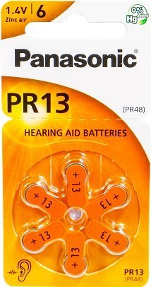 Panasonic Bateria słuchowa Panasonic 13