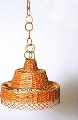 Wnuk Abażur wiklinowy (35cm)