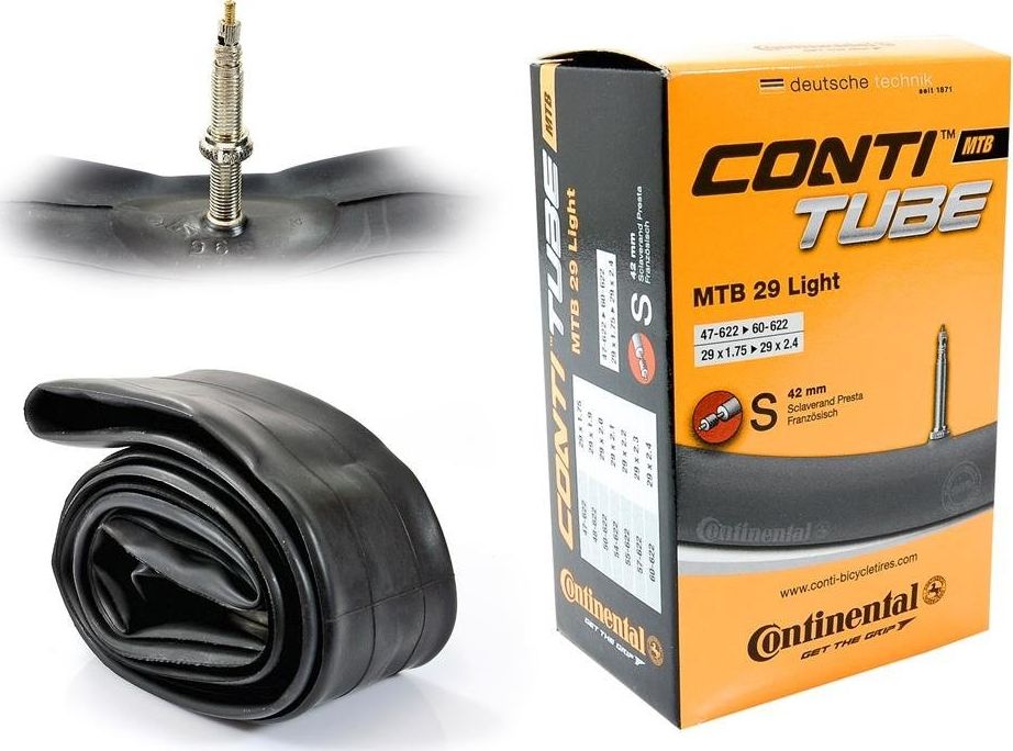 Continental Dętka Continental MTB 28/29 Light 47-622/60-622 wentyl presta 42mm uniwersalny