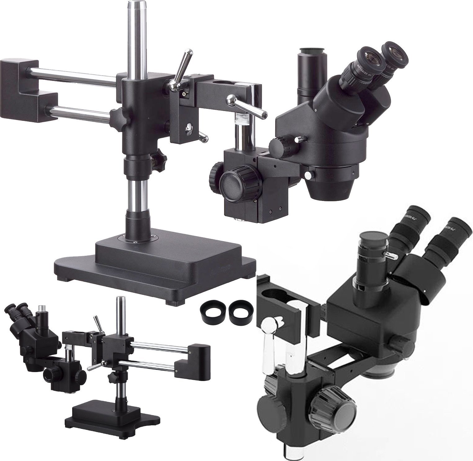 Mikroskop Optyczny 10HW Kamera 48MP Zestaw Oświetlenie Wyświetlacz 8 Cali