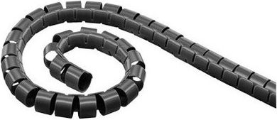 Organizer MicroConnect Spirala na przewody Czarny 1 sztuka (CABLEEATER25B)