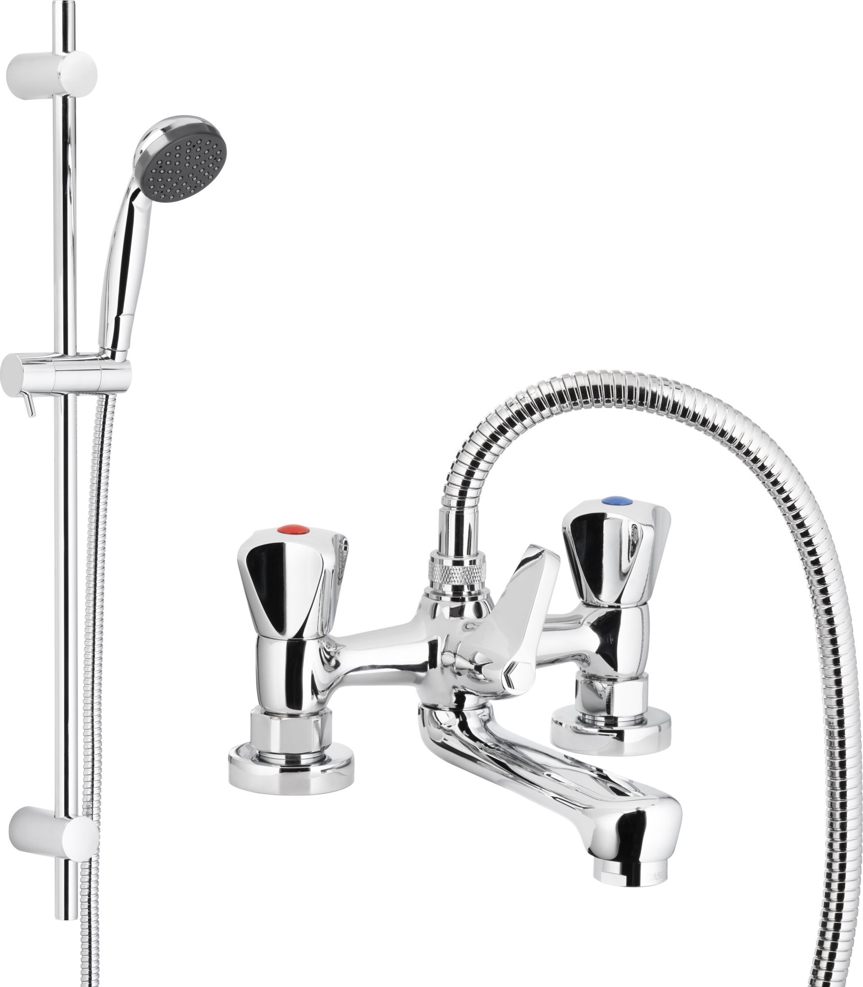 Bateria wannowa KFA Standard 2-otworowe chrom (305-312-00)