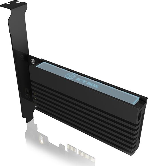Icy Box Karta PCIe 3.0 x4 - M.2 NVMe M-key (IB-PCI214M2-HSL)