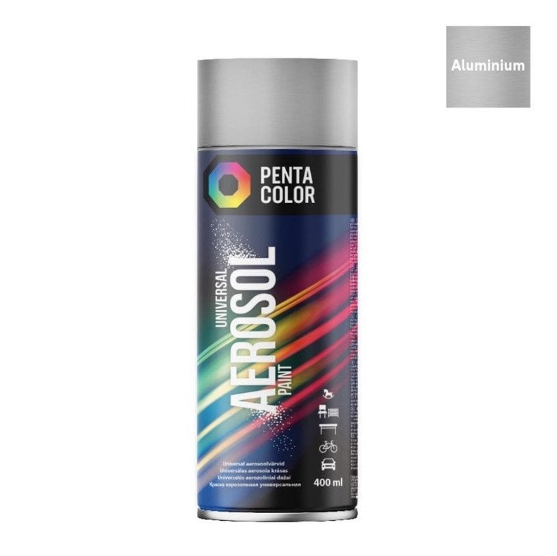 PAINT AEROS PENTA ALUMINIUM 400ML R-9006