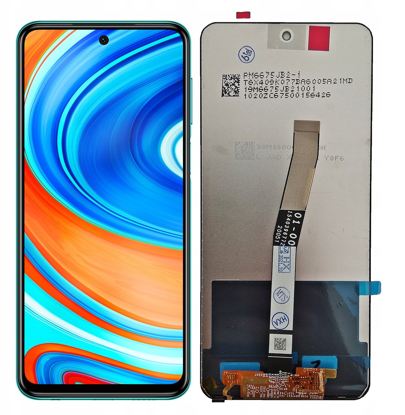 WYŚWIETLACZ EKRAN LCD DO TELEFONU XIAOMI REDMI NOTE 9 PRO