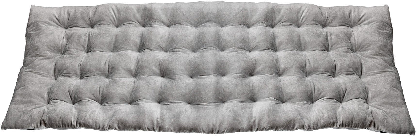 PLATINET CAMPING BED MATRESS PAD MATERAC NA ŁÓŻKO TURYSTYCZNE 190X68X6 CM GREY 46144