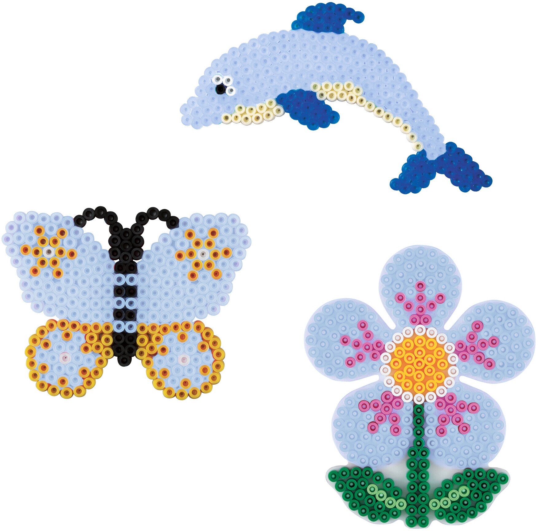 Hama Beads Hama midi perler 1000stk pastel isblå