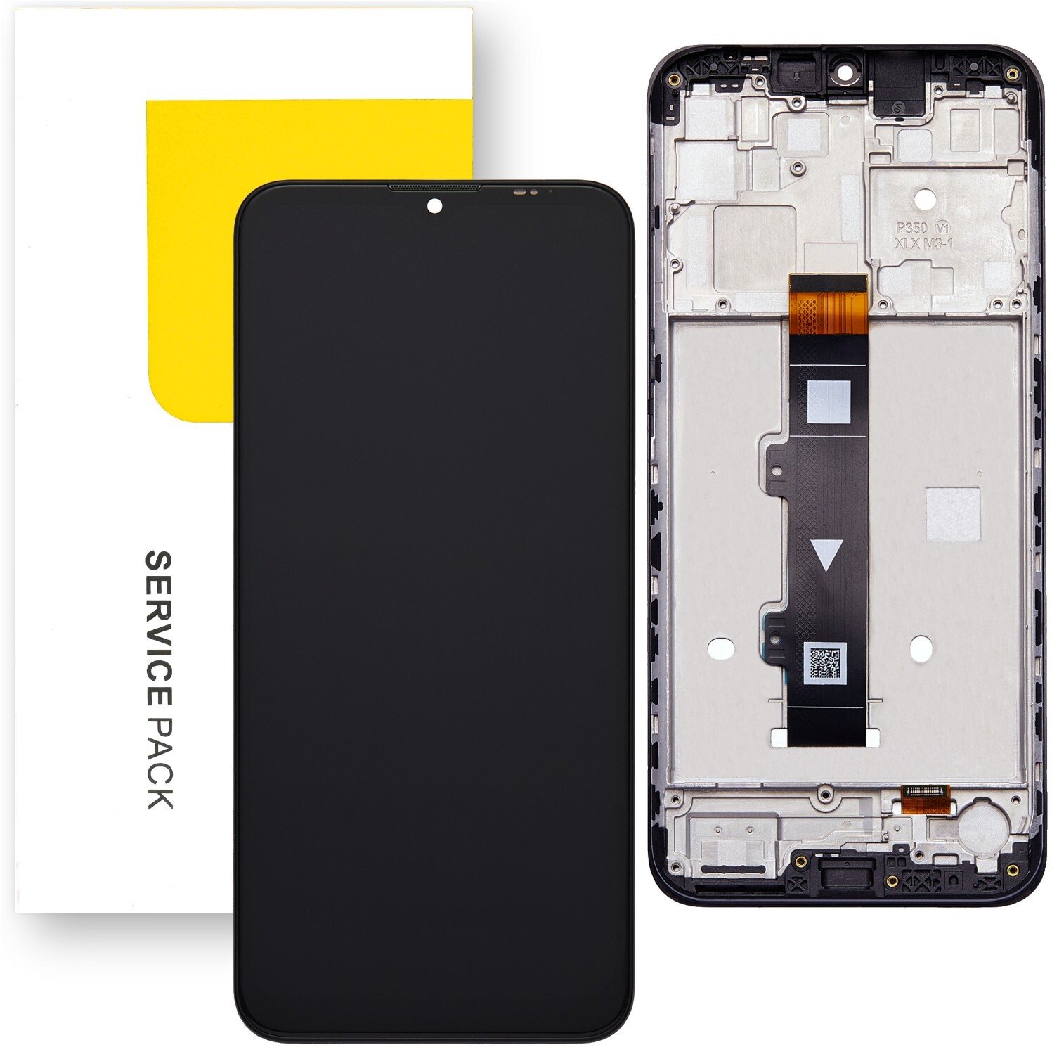 Wyświetlacz do Motorola Moto G30 LCD Ekran XT2129 Ramka Oryginał Mobilepart