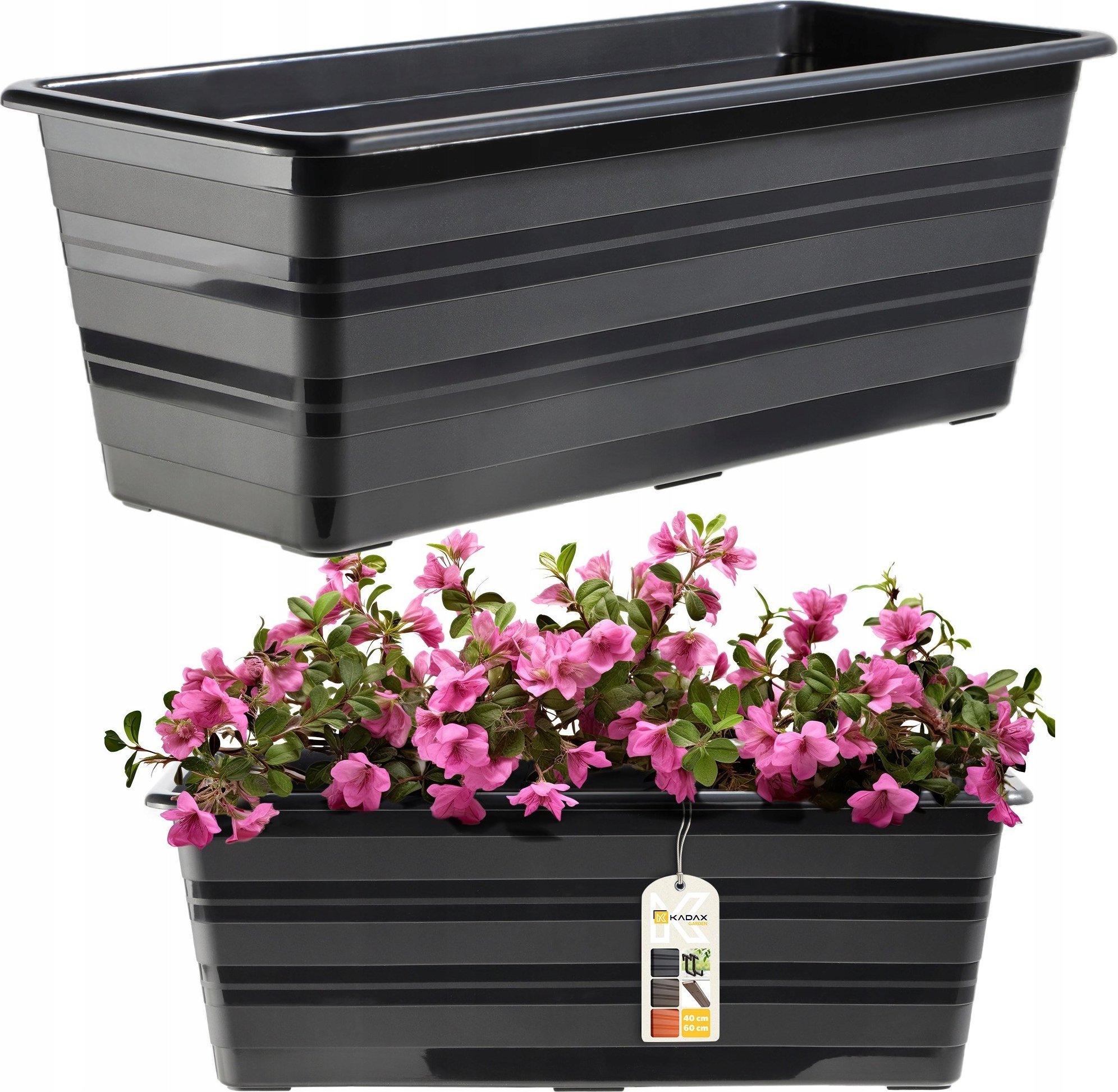 Kadax KADAX Doniczka Balkonowa 40cm Skrzynka Na Kwiaty