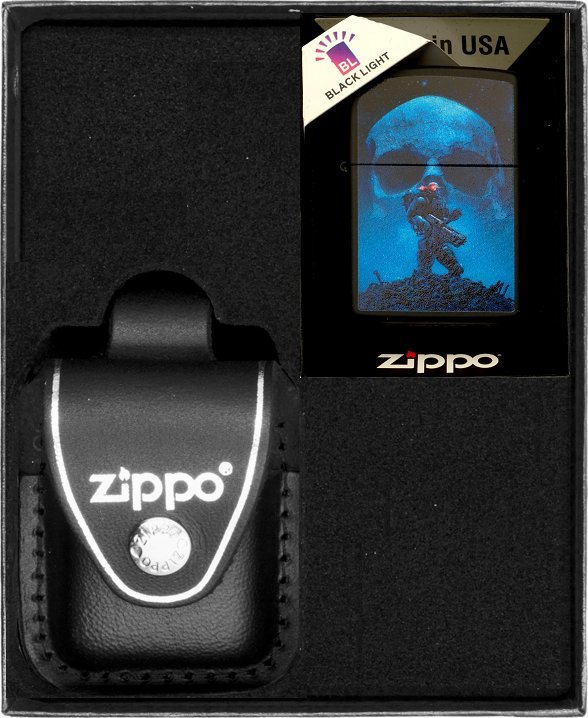 Zestaw ZIPPO Zapalniczka SPACE SOLDIER Prezentowy No3