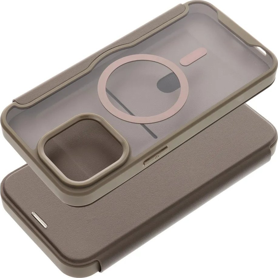 OEM Kabura SMART MAG kompatybilna z MagSafe do IPHONE 15 Pro Max tytanowa