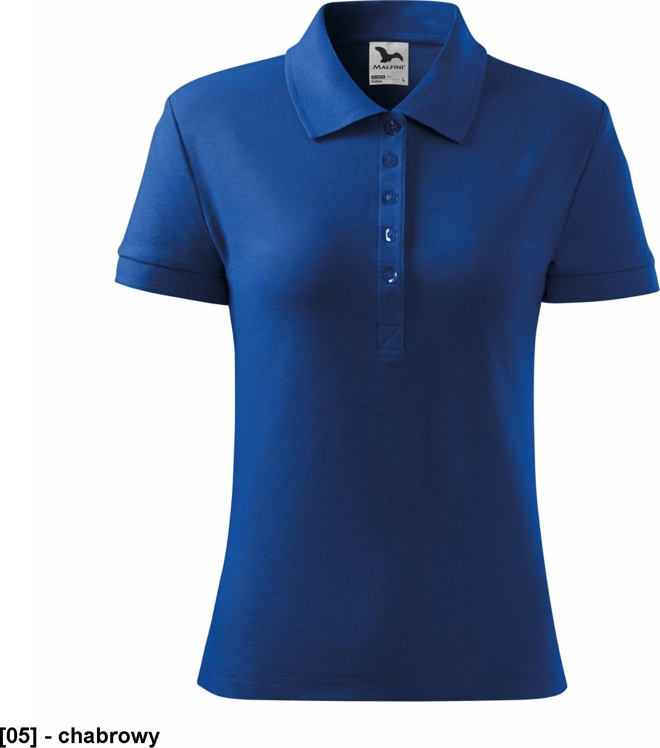 MALFINI Cotton 213 - ADLER - Koszulka polo damska, 170 g/m, - chabrowy L