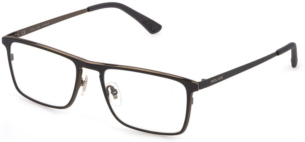 Ramki do okularów Męskie Police VPLB59-5408HT Kolor Zielony 54 mm