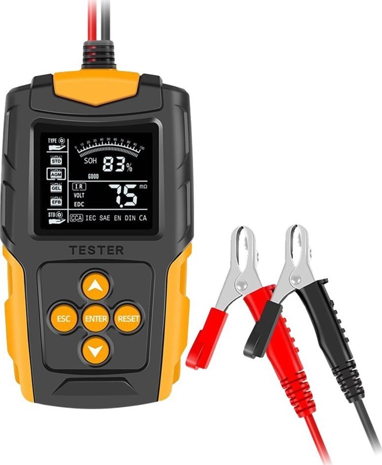 Inne Cyfrowy tester akumulatorów 12/24V E6150