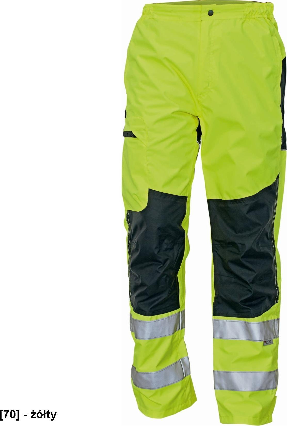 CERVA TICINO - ticino - spodnie - żółty 3XL